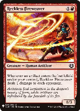 Reckless Fireweaver (126), The List Reprints — Magic card price