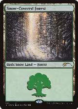 Snow-Covered Forest (5) (5) — card price