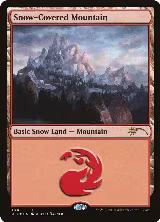 Snow-Covered Mountain (4) (4) — card price