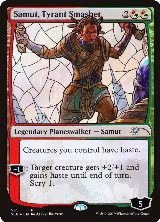 Samut, Tyrant Smasher (Stained Glass) (535), Secret Lair Drop Series — Magic card price
