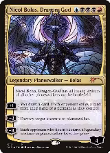 Nicol Bolas, Dragon-God (Stained Glass) (522), Secret Lair Drop Series — Magic card price