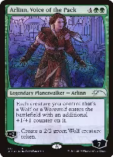 Arlinn, Voice of the Pack (Stained Glass) (516) — card price