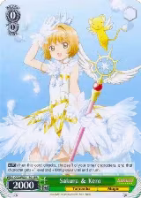 Sakura & Kero (CCS/WX01-P01 PR) — card price