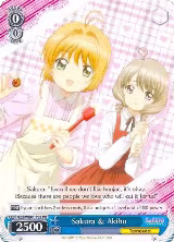Sakura & Akiho (CCS/WX01-P02 PR) — card price