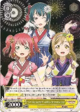 "Let's Sing Together!" Yoshiko & Hanamaru & Ruby (LSS/WE27-PE03 PR) — card price