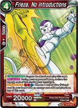 Frieza, No Introductions (BT9-003) — card price