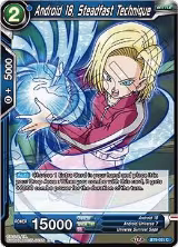 Android 18, Steadfast Technique (BT9-031) — card price