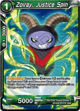 Zoiray, Justice Spin (BT9-048) — card price