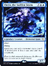 Thryx, the Sudden Storm (76), Prerelease Cards — Magic card price