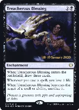 Treacherous Blessing (117), Prerelease Cards — Magic card price