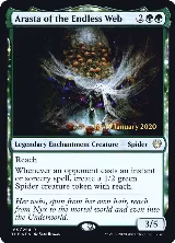Arasta of the Endless Web (165), Prerelease Cards — Magic card price
