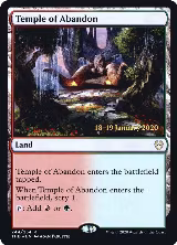 Temple of Abandon (244), Prerelease Cards — Magic card price