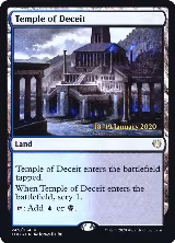Temple of Deceit (245), Prerelease Cards — Magic card price