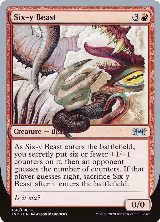 Six-y Beast (56) — card price