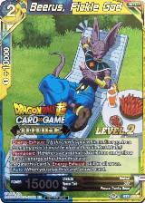 Beerus, Fickle God (Level 2) (BT7-120), Judge Promotion Cards — DB Super card price