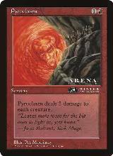Pyroclasm (3rd Place) (Arena League), Oversize Cards — Magic card price