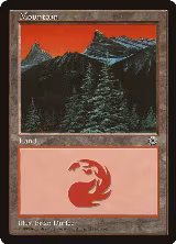 Mountain (Trees Center) — card price