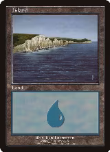 Island - White Cliffs of Dover (12), European Lands — Magic card price