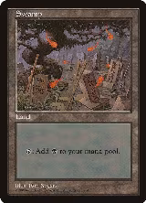 Swamp - Blue Pack (Spears) — card price