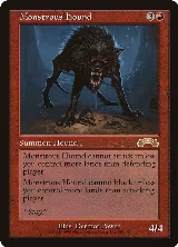 Monstrous Hound (3) — card price