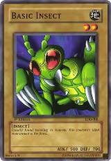 Basic Insect (LOB-008), The Legend of Blue Eyes White Dragon — Yu-Gi-Oh! card price