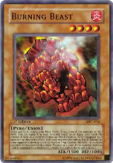 Burning Beast (MFC-016) — card price