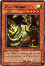 Cave Dragon (LOD-040), Legacy of Darkness — Yu-Gi-Oh! card price