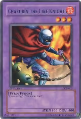 Charubin the Fire Knight (LOB-015) — card price