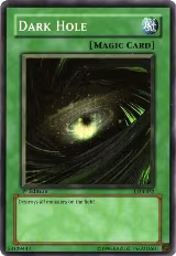 Dark Hole (Magic) (LOB-052), The Legend of Blue Eyes White Dragon — Yu-Gi-Oh! card price