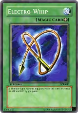 Electro-Whip (LOB-093), The Legend of Blue Eyes White Dragon — Yu-Gi-Oh! card price