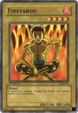 Fireyarou (LOB-085), The Legend of Blue Eyes White Dragon — Yu-Gi-Oh! card price