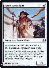 Soul's Attendant (44), The List Reprints — Magic card price