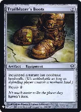 Trailblazer's Boots (208), The List Reprints — Magic card price
