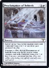 Proclamation of Rebirth (15) — card price