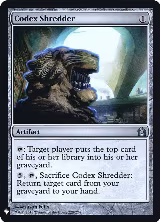 Codex Shredder (228), The List Reprints — Magic card price