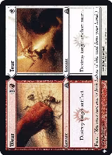 Wear // Tear (135), The List Reprints — Magic card price