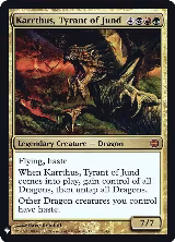 Karrthus, Tyrant of Jund (117), The List Reprints — Magic card price
