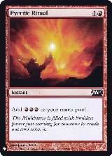 Pyretic Ritual (153), The List Reprints — Magic card price