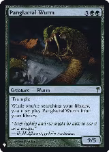 Panglacial Wurm (116), The List Reprints — Magic card price