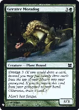 Greater Mossdog (146), The List Reprints — Magic card price