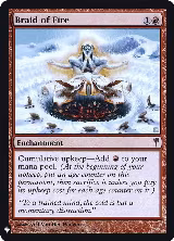 Braid of Fire (78), The List Reprints — Magic card price