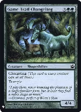Game-Trail Changeling (123), The List Reprints — Magic card price