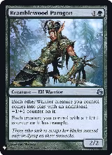 Bramblewood Paragon (115), The List Reprints — Magic card price
