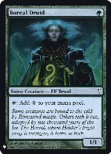 Boreal Druid (105), The List Reprints — Magic card price
