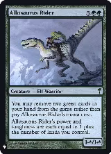 Allosaurus Rider (101), The List Reprints — Magic card price