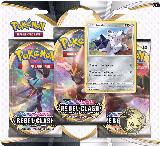 Rebel Clash 3 Pack Blister [Duraludon], Rebel Clash — Pokémon card price