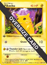 Pikachu - 58/102 (058/102), Jumbo Cards — Pokémon card price