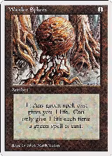 Wooden Sphere (281) — card price