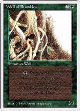 Wall of Brambles (224) — card price