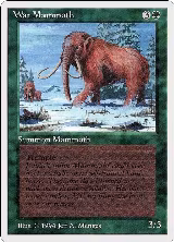 War Mammoth (228) — card price